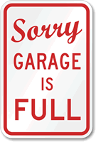 Sorry, Garage is Full