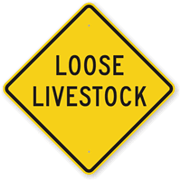 Loose Livestock - Animal Crossing Sign