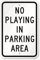 No Playing In