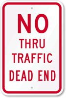 No Thru Traffic