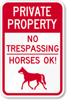 Private Property Sign