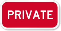 Private Sign