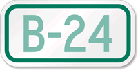 Parking Spot (green) Sign