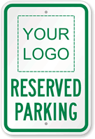 Custom Reserved Parking Sign