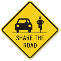 Share The  with Car Bike Graphic