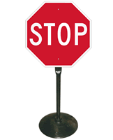 Stop Sign & Post Kit