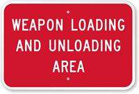 Weapon Loading Sign