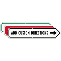 Add Your Custom Directions Right Arrow Sign