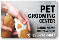 Add Pet Clinic Name Custom Vehicle Magnetic Sign