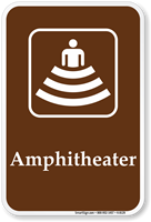 Amphitheater  Campground Guide & Park Sign