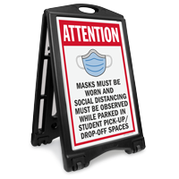 Student Pick-Up Drop-Off BigBoss Sign