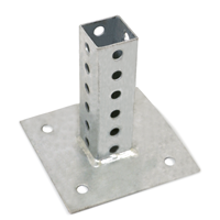 Economy Square Post Base