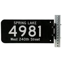 Flag Bracket with Bolts & Screws for Post Mount