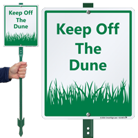 Keep Off The Dune Lawnboss Sign Kit