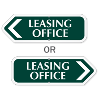 Leasing Office Sign