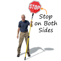 LED Stop Sign Paddle
