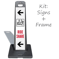 LotBoss Ride Share With Arrow Graphic Portable Kit