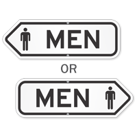 Men Restroom Sign