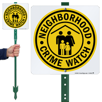 Neighborhood Crime Watch Sign