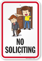 No Soliciting 