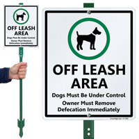 Dog Poop Sign