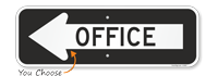 Directional Office Sign