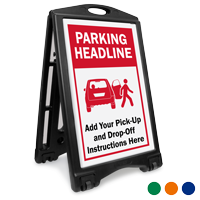 Parking Headline BigBoss Portable Custom Sidewalk Sign