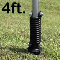 FlexPost® Sign Post   Natural Ground Model