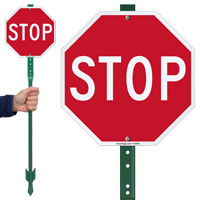 STOP Sign & Stand Kit