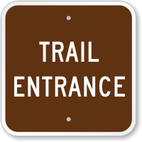 Trail Entrance Sign