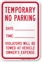 Violators Will Be Towed