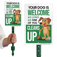 Your Dog Is Welcome As Long One of You Cleans Up