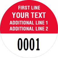 Circular Custom Template  Numbering