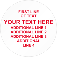 Circular Custom Template  Text