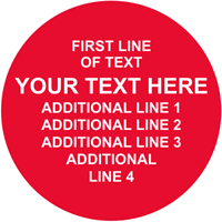 Circular Custom Template  Text