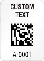 Rectangular 2D Custom Template   Barcode