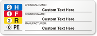 Customizable RTK HMIG Paper Label