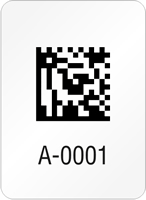 Rectangular 2D Custom Template   Barcode