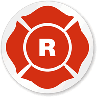 Florida R Roof Truss Fire Compliant Label