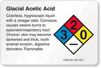 Ether NFPA Chemical Hazard Label