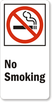 No Smoking Symbol Label