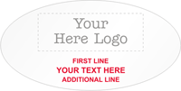 Oval Custom Template  Logo