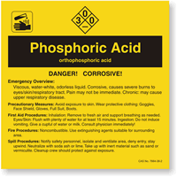 ANSI Chemical Label
