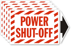 Power Shut Off (with arrow)