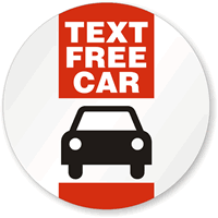Text Free Car (Graphic)