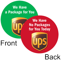 No Packages Today We Have Package UPS Label