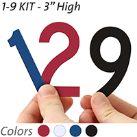 3 inch  4 Colors