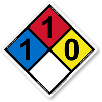 NFPA Hazmat Sign