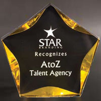 Luminary Star Acrylic Award