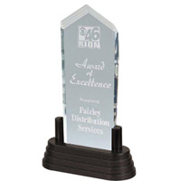 Pop-in Acrylics Arrow Award with Base